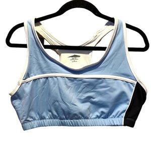 NEW Avia XL Baby Blue Sports Bra NWT